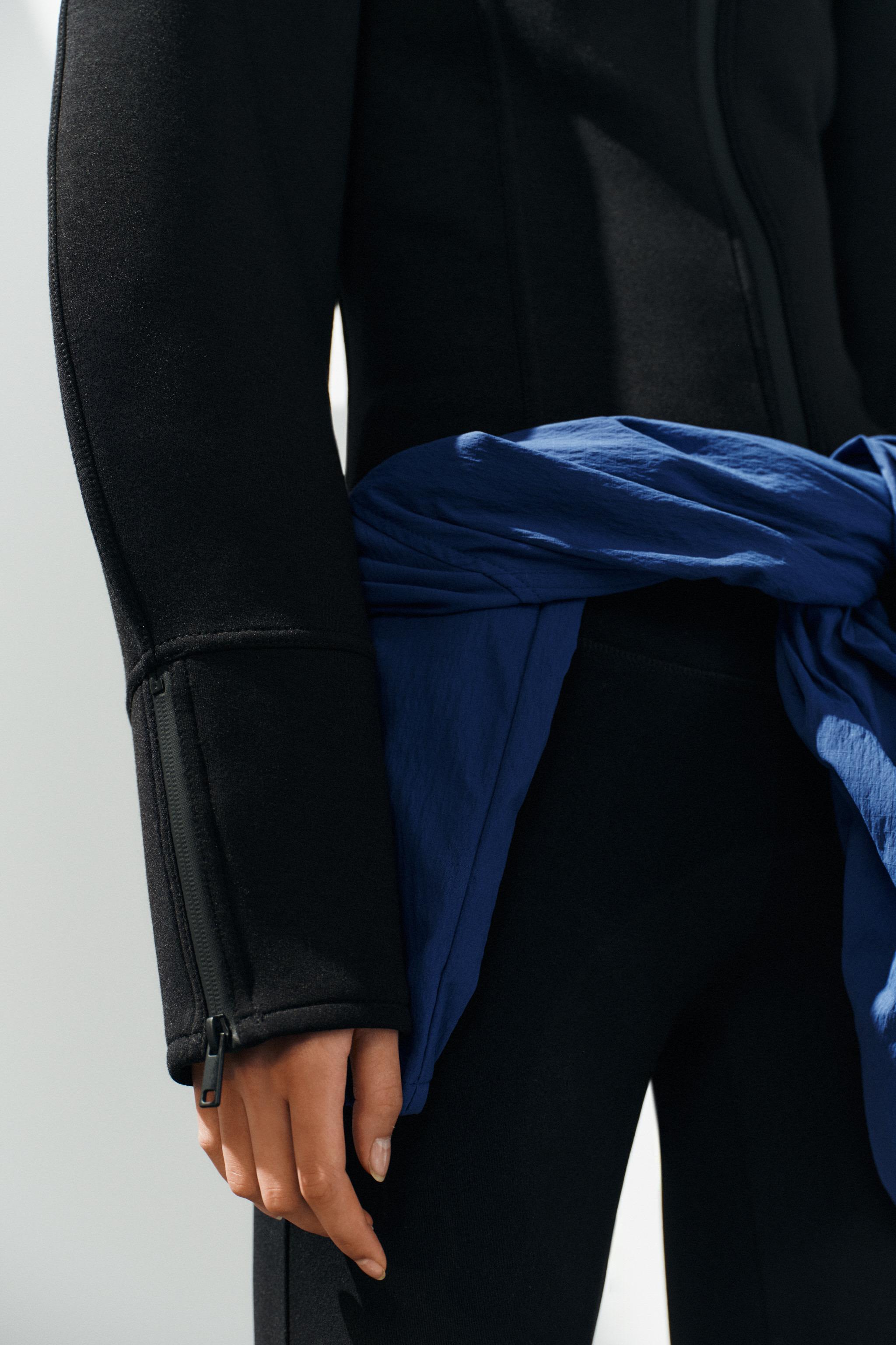 ZIPPER DETAIL JACKET